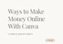 design professional canva carousels for your instagram